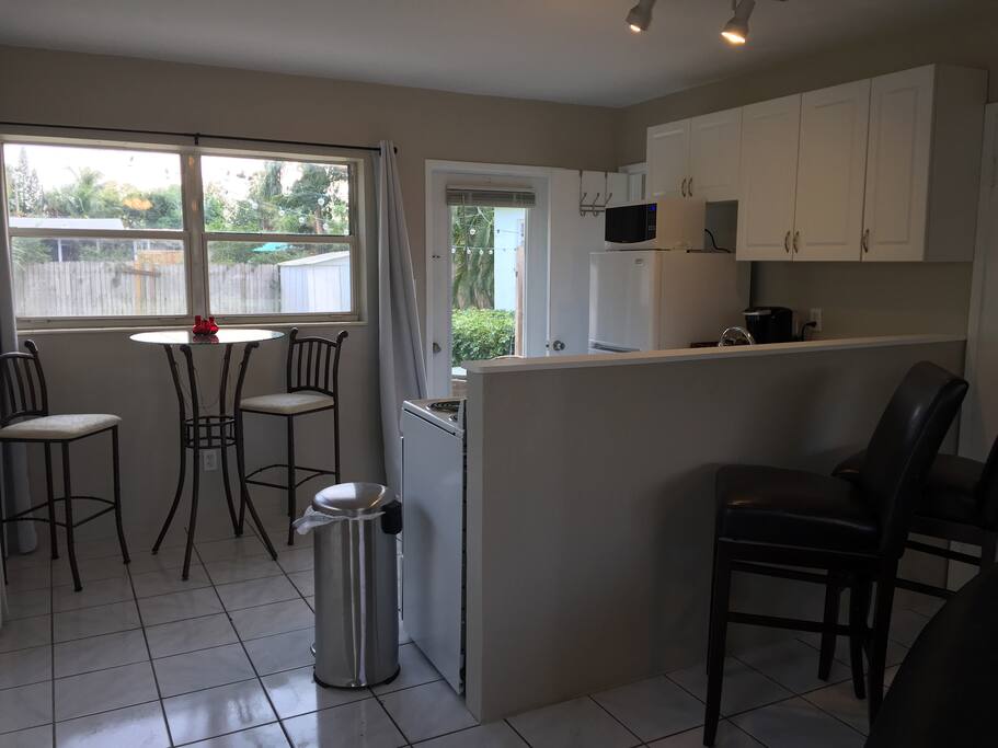 Fully equipped kitchen