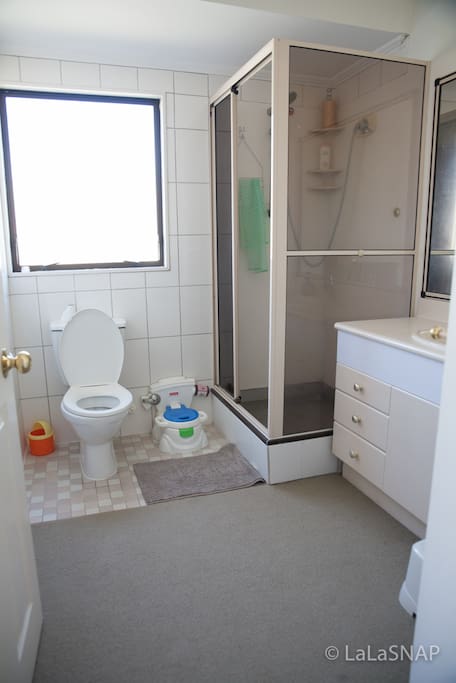 Your private bathroom