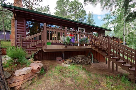 Successful Airbnb property: Rustic Historic Colorado Mountain Cabin Pikes Peak in Cascade Chipita Park
