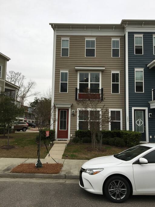 Front of Townhouse
