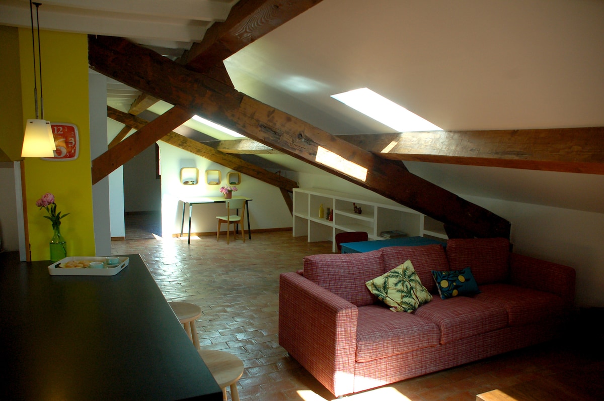 Top performing Airbnb: loft full of character in a country farmhouse in Hyères