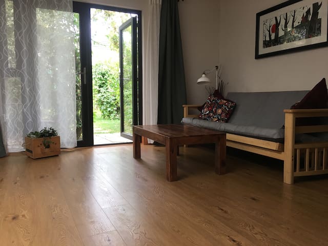 Self contained garden apartment