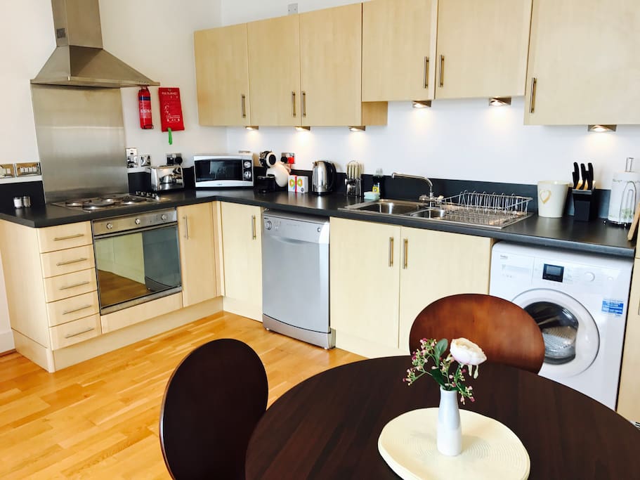 Fully equipped kitchen