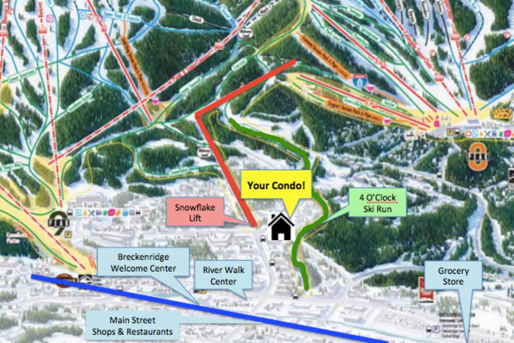 3/13: Stay in the heart of Breckenridge. This is THE BEST location in Breck.
