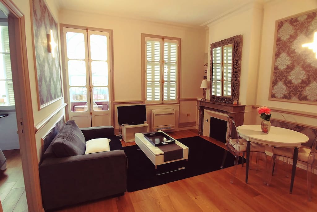 Salon cosy climatisé