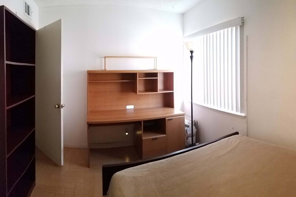 Your Bedroom - Desk and bookshelf
