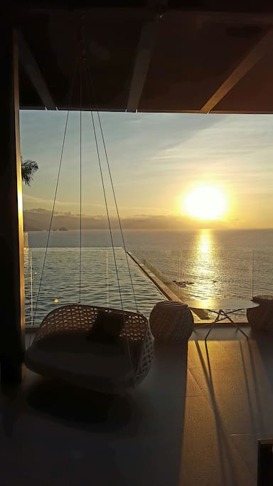 Sunset from the pool,bar,jacuzzi
