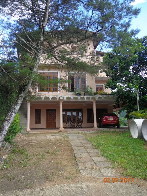front look of the property.