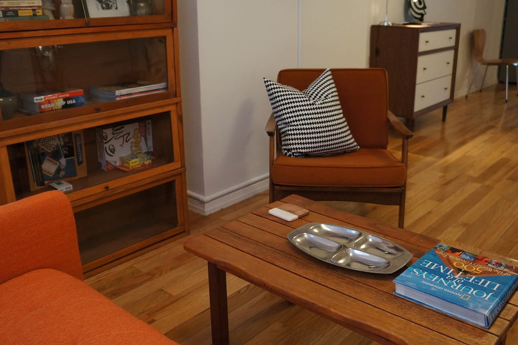 Cozy place to sit and read a book...