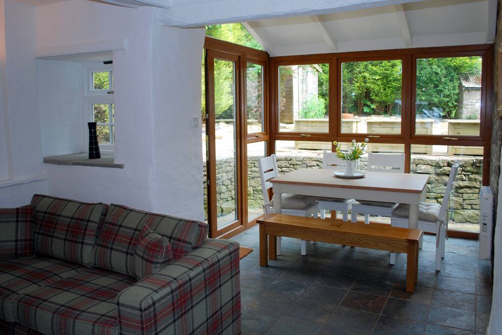 Conservatory dining area