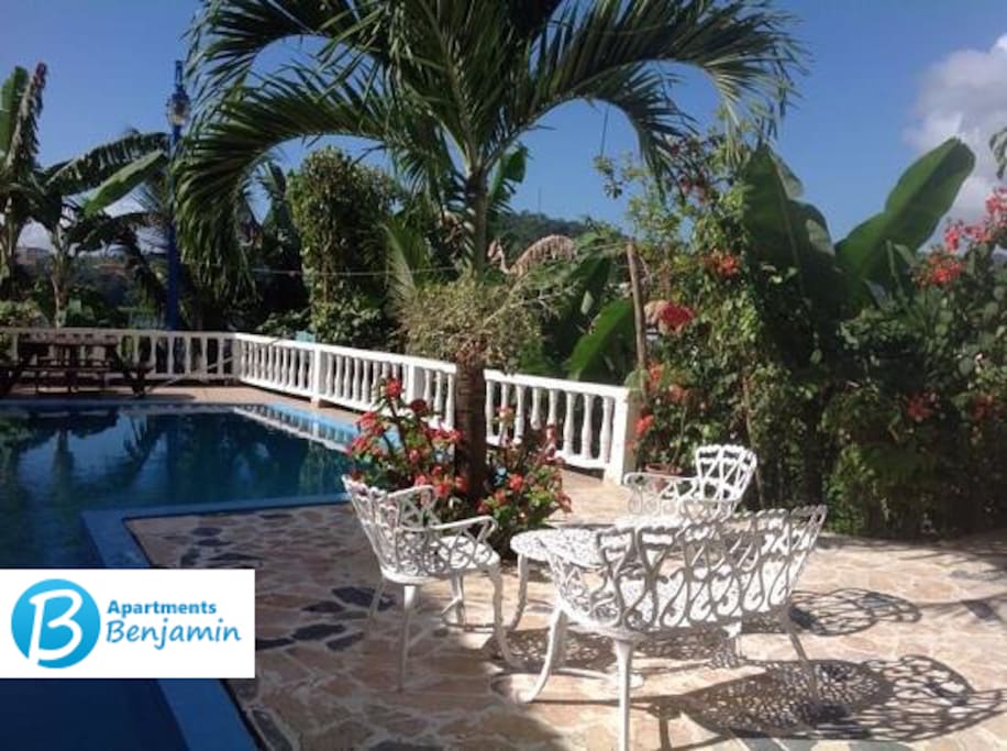 We just included beach beds and free WIFI in the area.