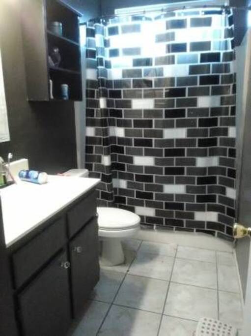 hallway main restroom