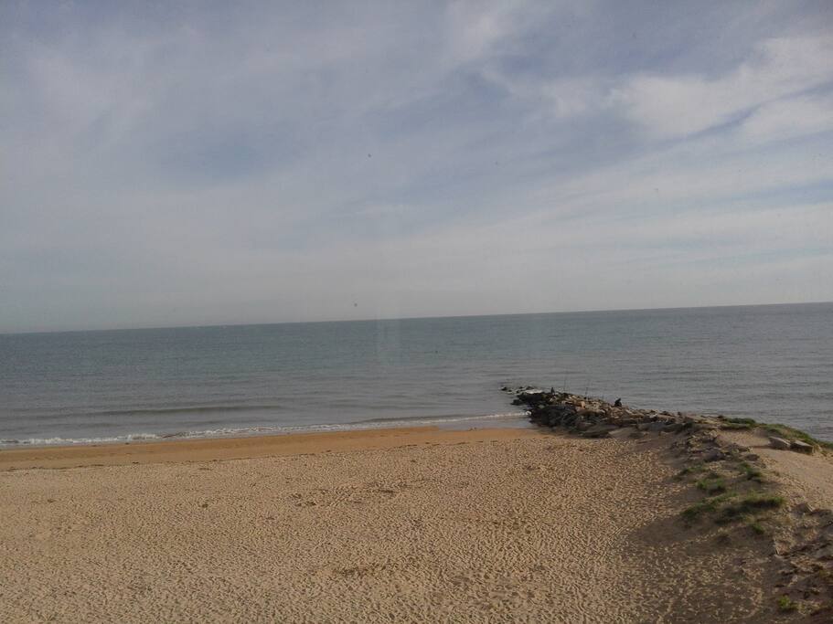 vue du balcon côté mer