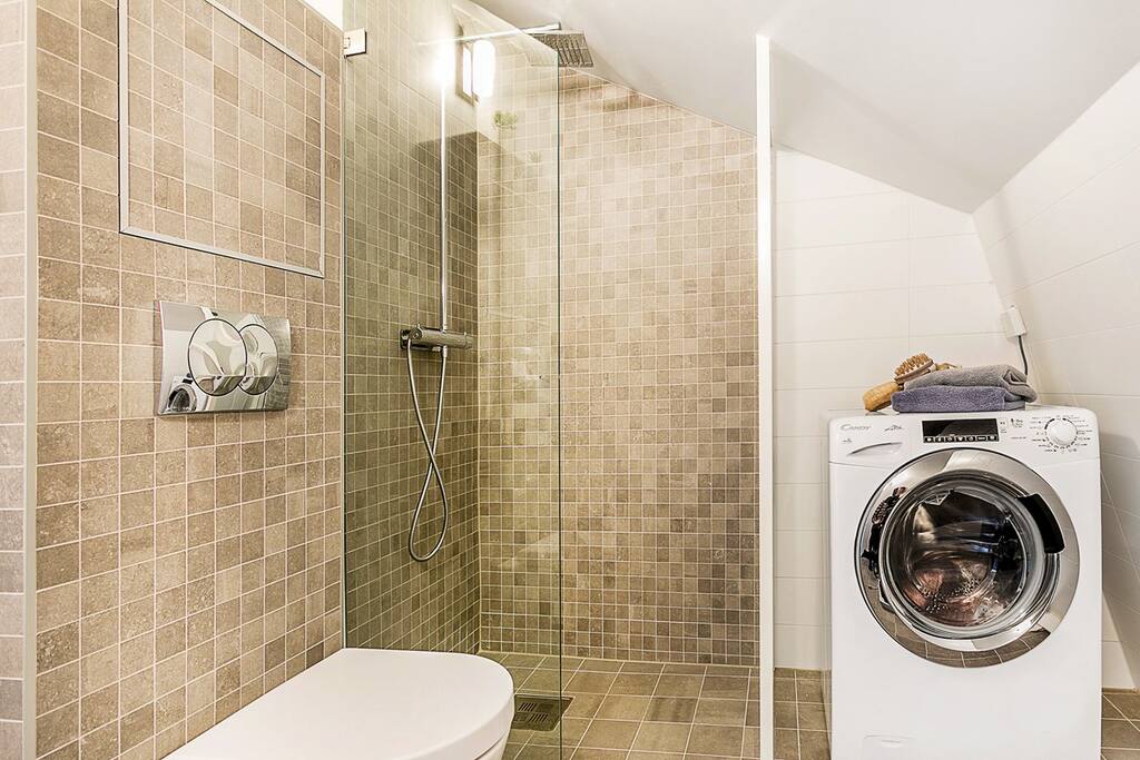 The bathroom