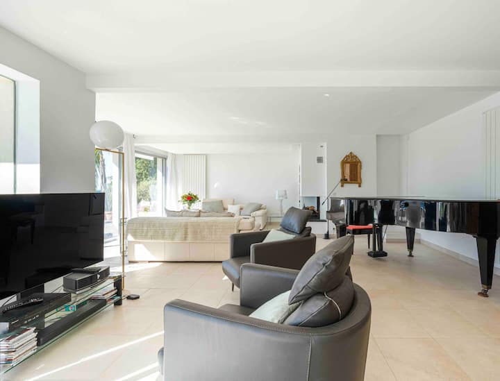 Superbe Villa Classée Vue Mer Et Piscine - Bormes-les-Mimosas