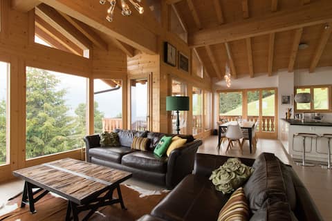 Luxury 5* chalet, sauna, hot tub - Verbier region