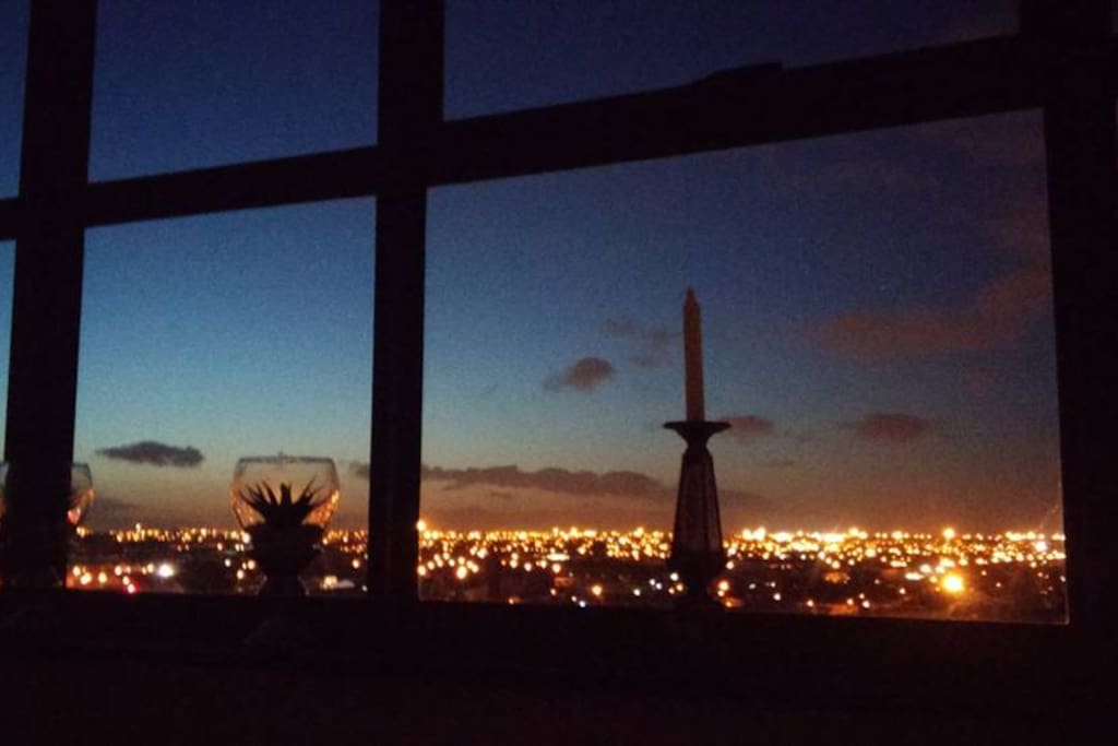 View from Apartment at Night