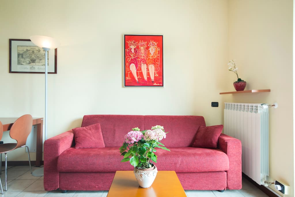Comfortable sofa bed