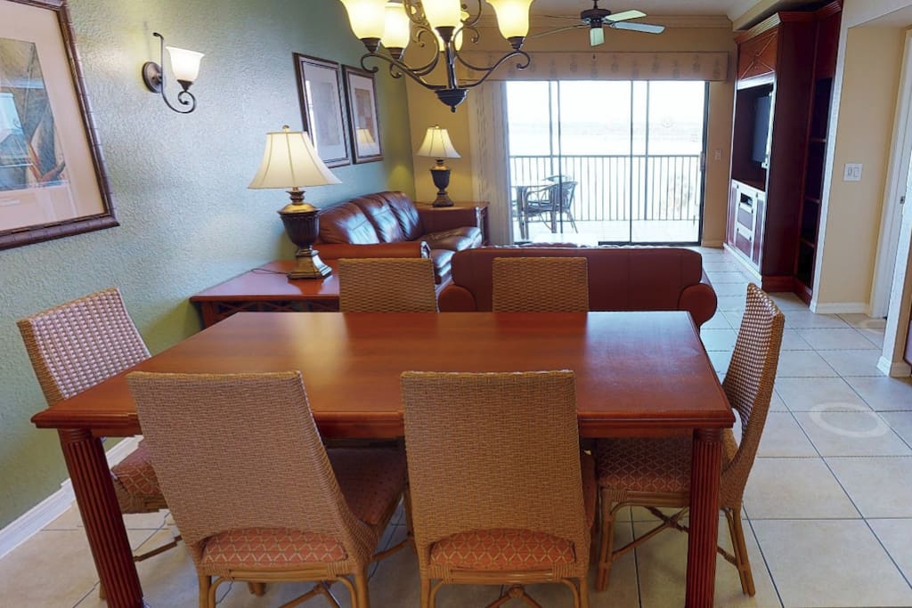 Main Living Room and Dining area