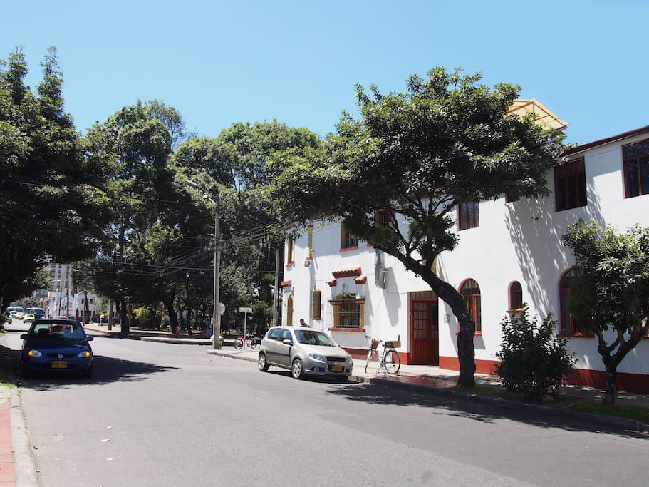 Vista hace el parque