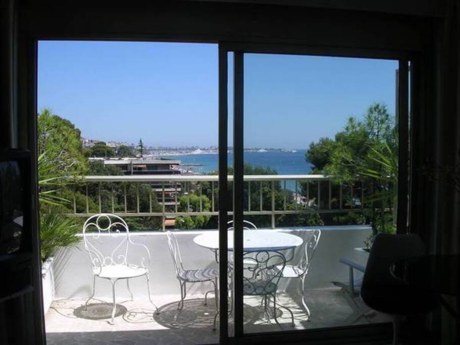 Sea view balcony