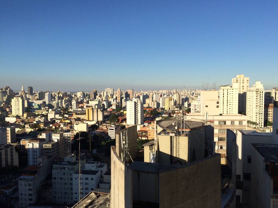 essa é a vista do apartamento!!