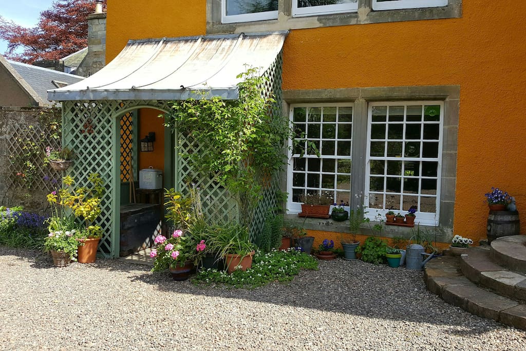 The Studio entrance at Old Lathrisk
