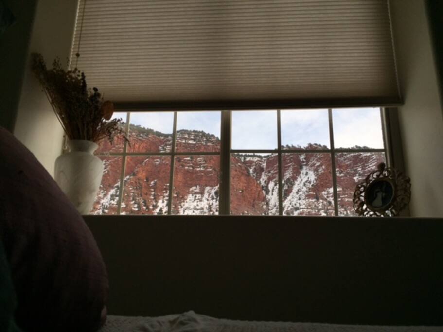 View from bed