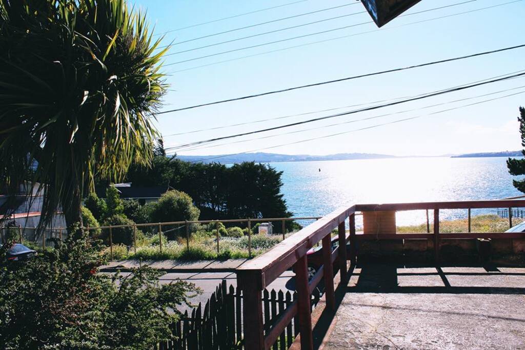 Nuestra vista a la bahia Ancud es lo mejor!