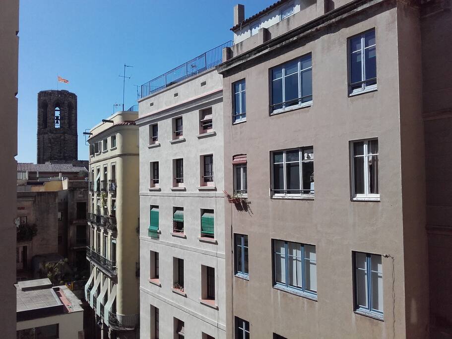 Vista desde el balcón / View from the room's balcony