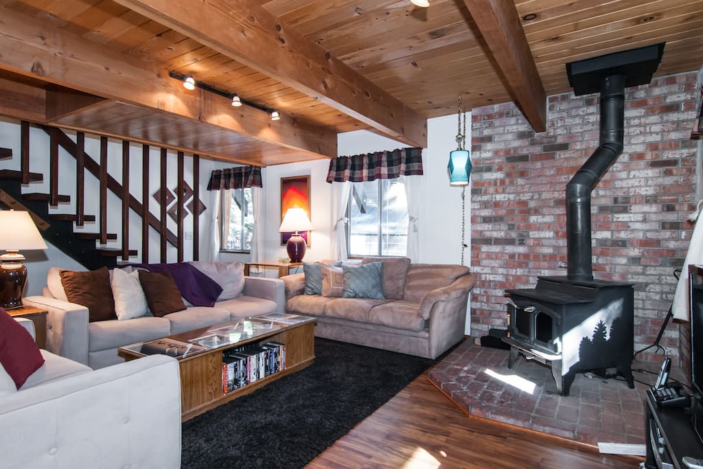 Comfortable, open living space.