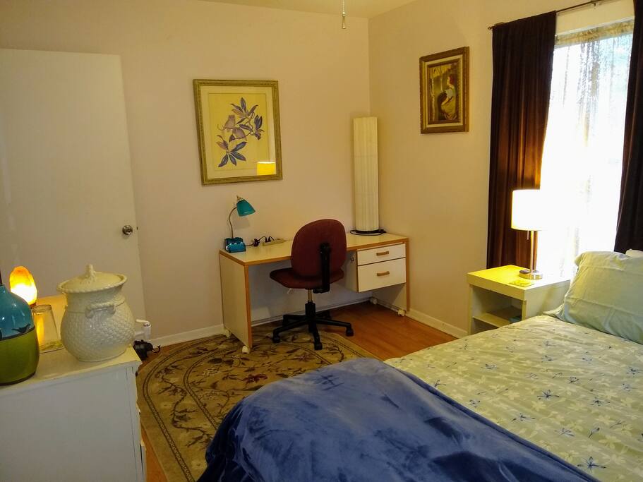 PEACFUL Room from closet. Feel free to USE closet!