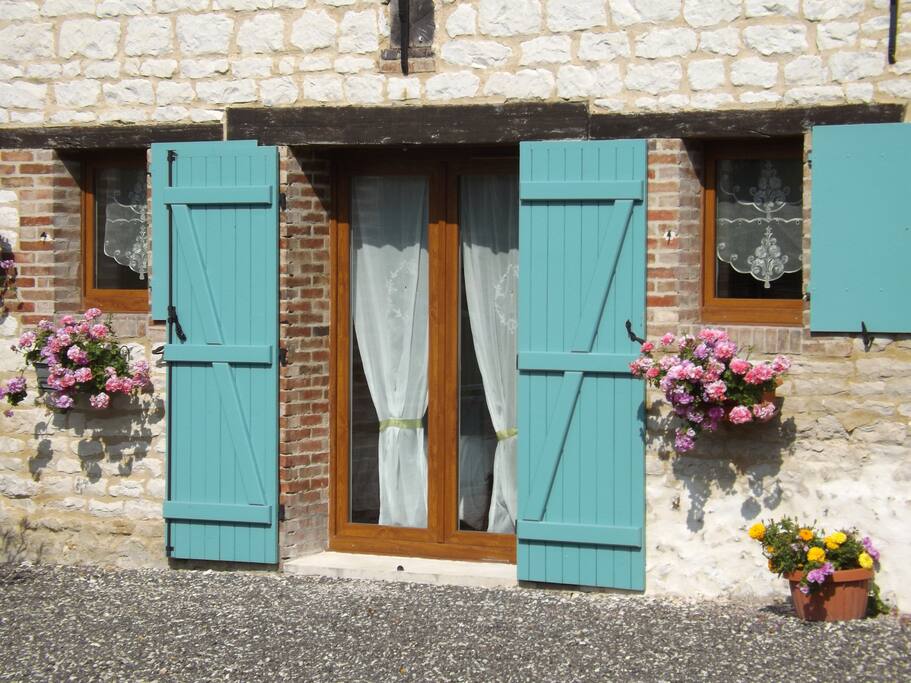Accès direct au jardin