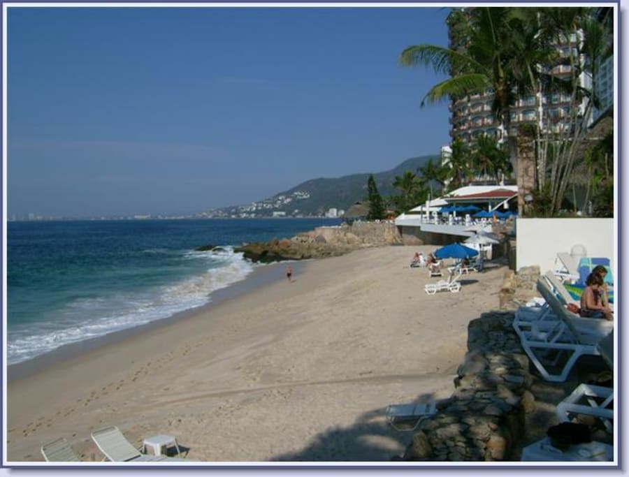 Best white sand beach around. Beach service available.