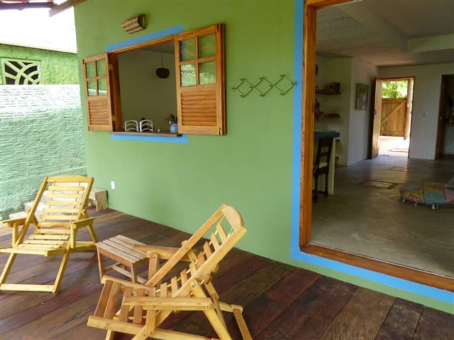 Descansar no frescor do jardim!