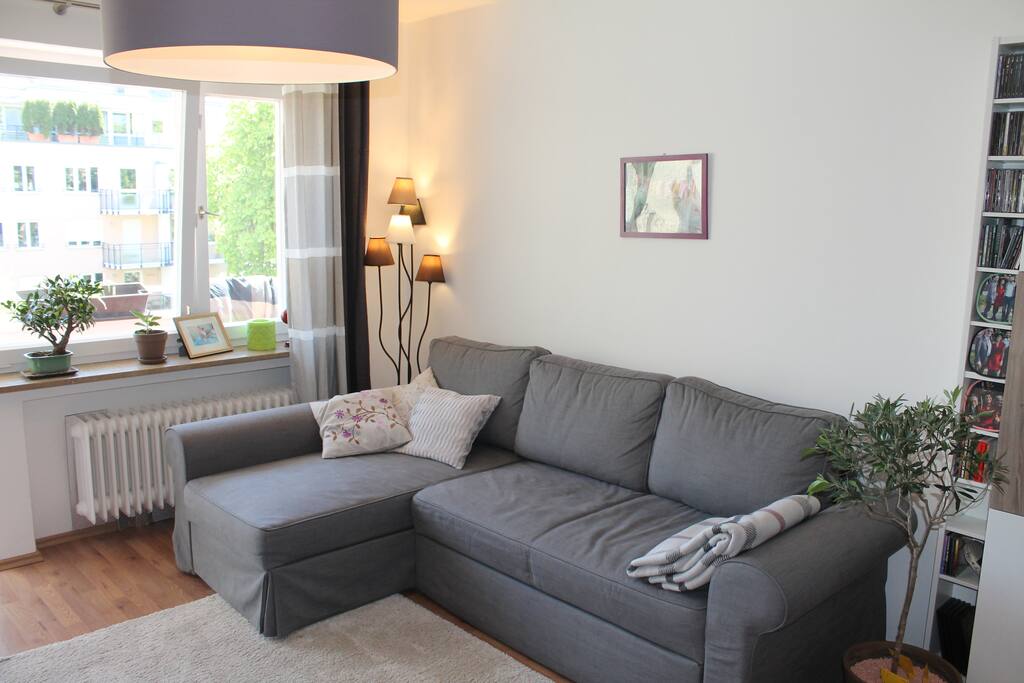 Relax on our comfy couch