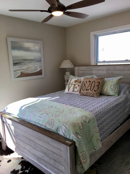 All Three Bedrooms have Queen Beds and Ceiling Fans for your ultimate comfort.