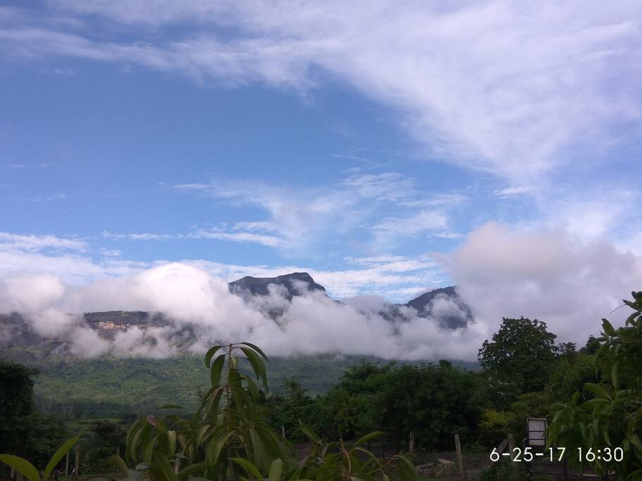 MALSHEJ GHATS VIEW FROM HOUSE