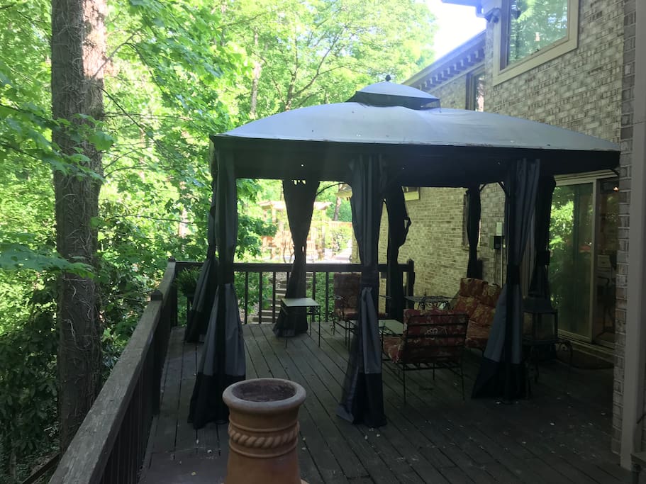 Back deck sanctuary!