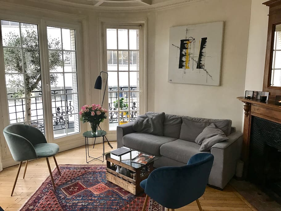 The living room