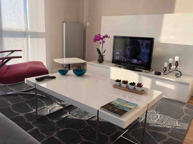 Magnificent view.great location. Spa pleasure .