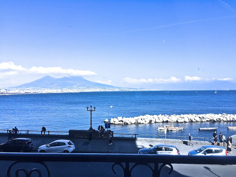veduta panoramica dal balcone