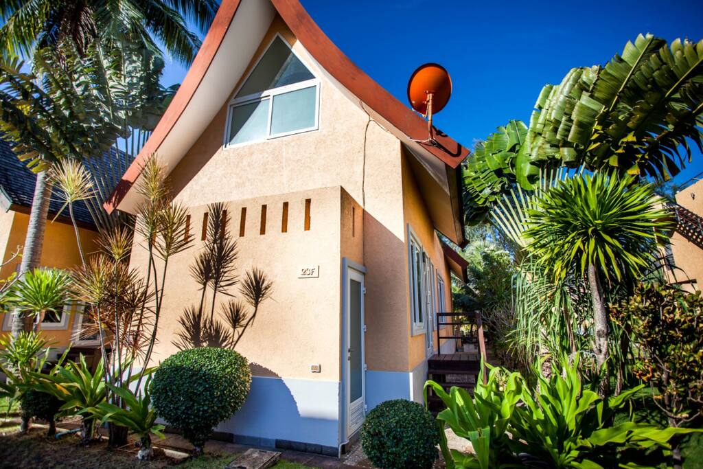 Backside of the house