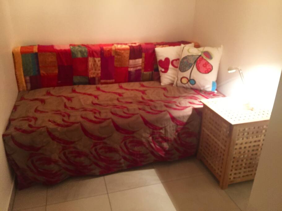 This is the room you will have all to yourself. Additionally, you will have access to several other rooms.
