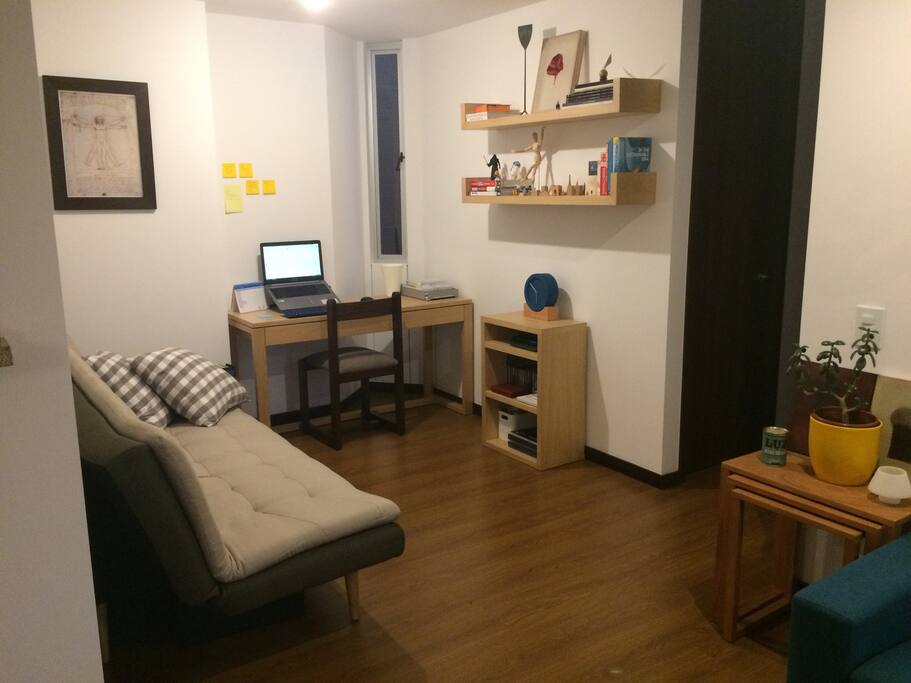 Our studio area has a sofabed in case you want to come with extra guests.