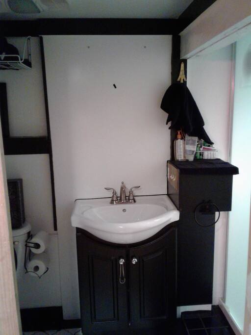 Private bathroom with walk in shower