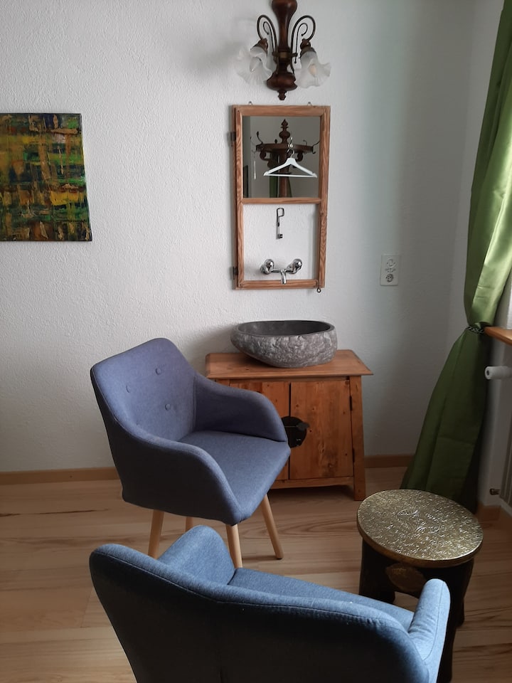 Spálňa 2 s umývadlom