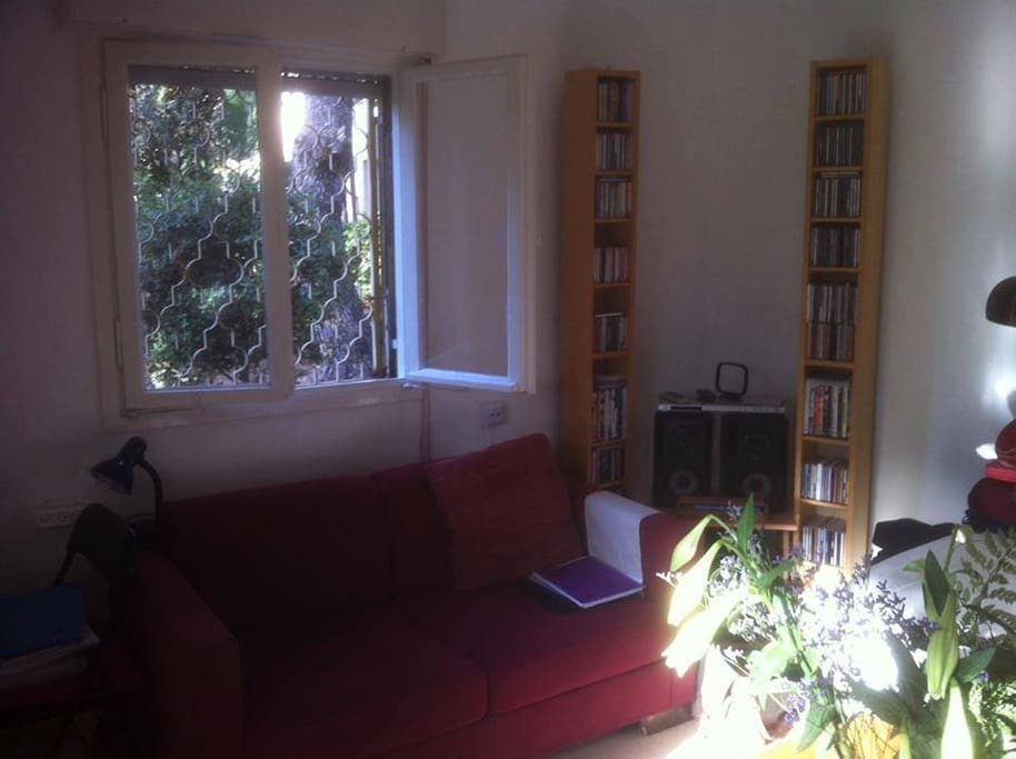 bright living room