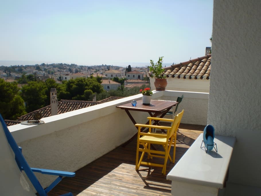 Enjoy the amazing view of Spetses island