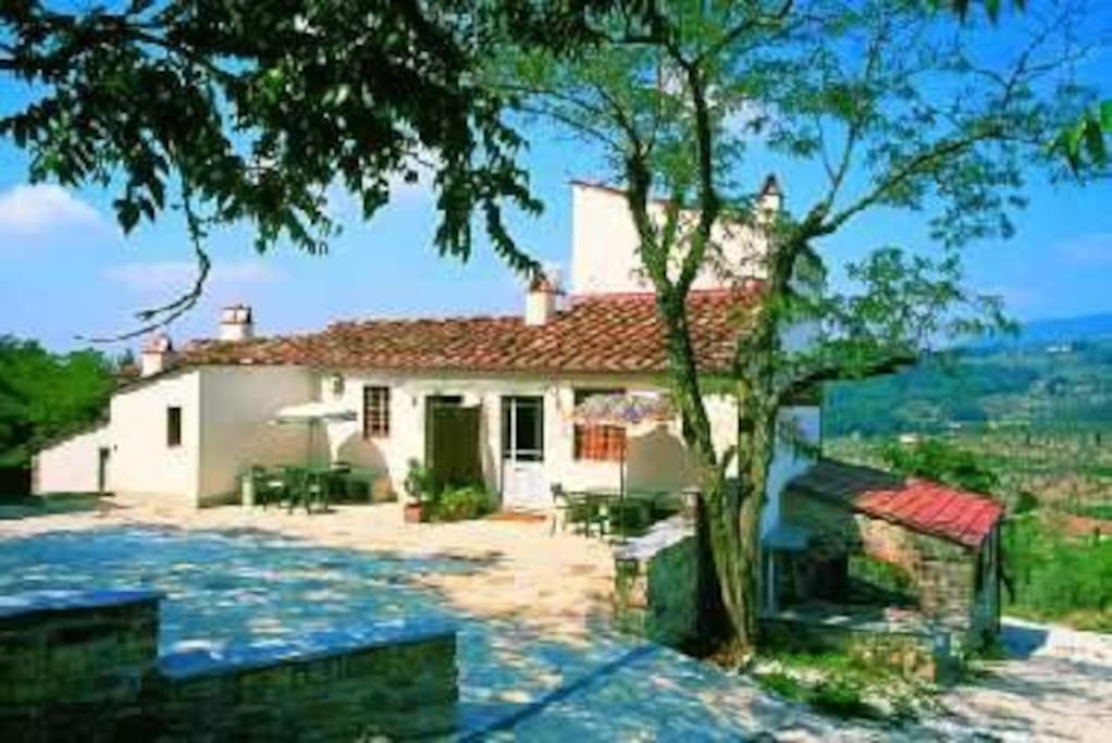 Aia dell'agriturismo